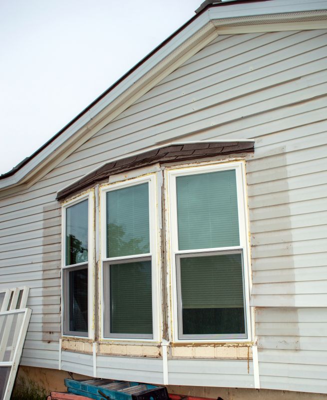 Bay window installation